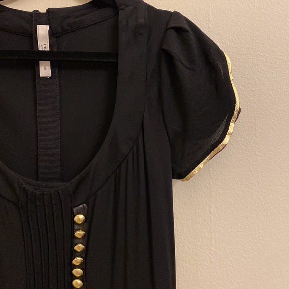 Prada Scoop Neck Dress with Gold Details - Picture 10 of 12